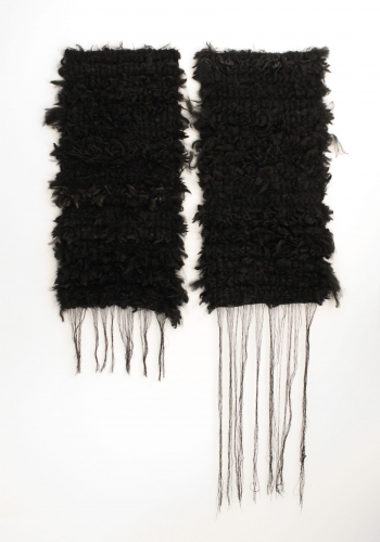 sister - a woven work by Karen Rubado