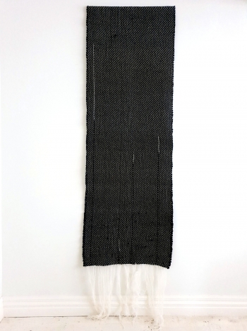 borderline - a woven work by Karen Rubado