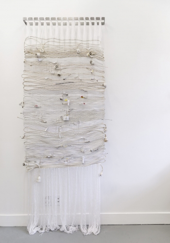 power play - a woven work by Karen Rubado